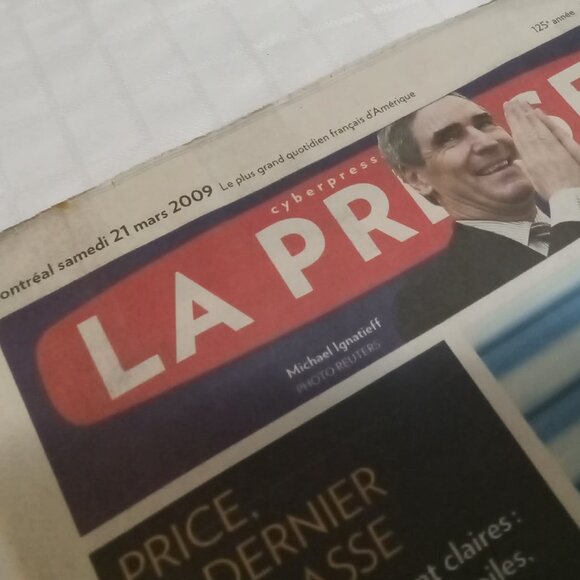 “John was the most important Beatle,” La Presse, March 21, 2009 - Picture 2 of 2